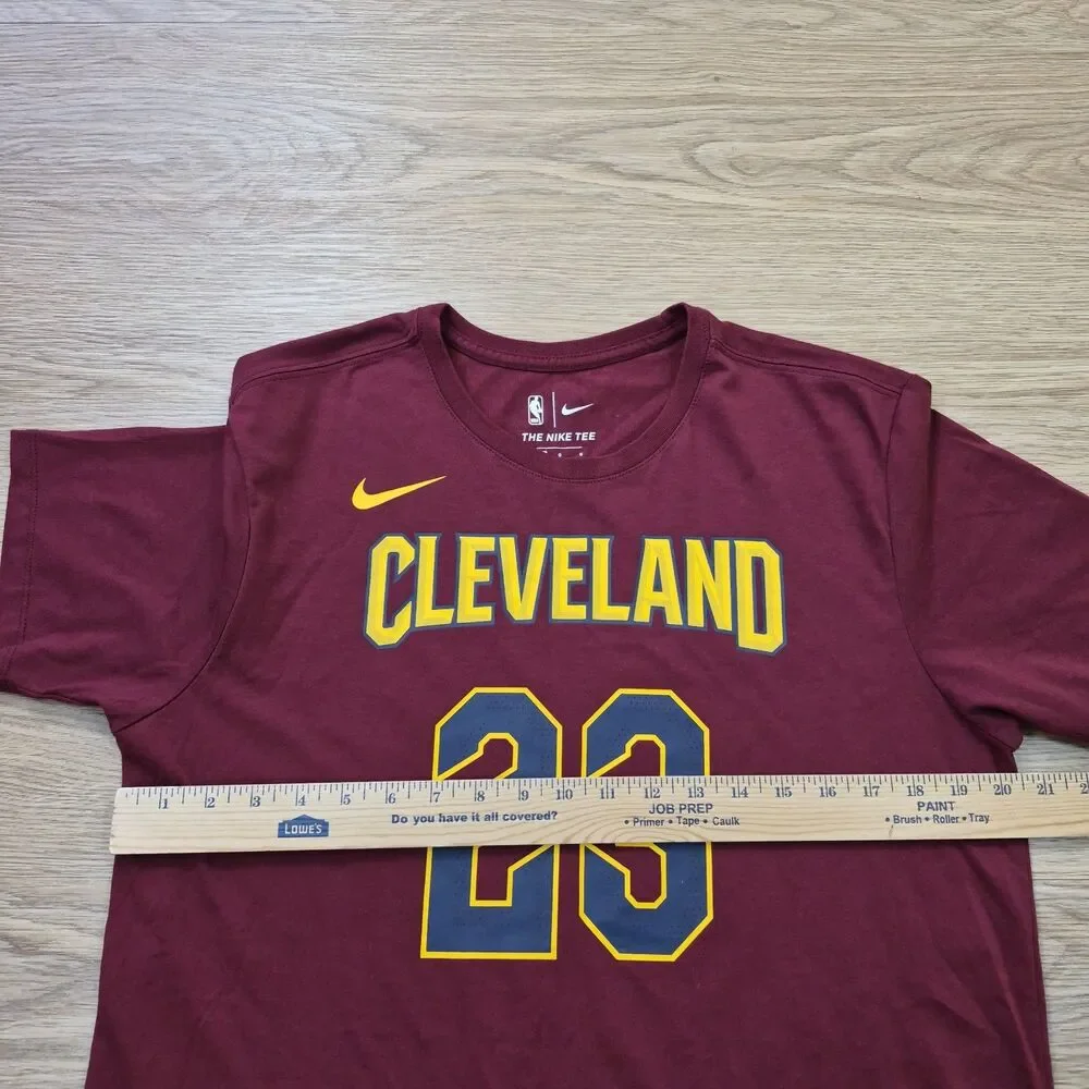 Nike Dri-Fit Lebron James #23 Cleveland Cavaliers Adult Mens L Tee NBA Goat